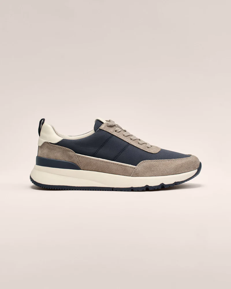 Prima Vintage Suede & Nylon Sneaker