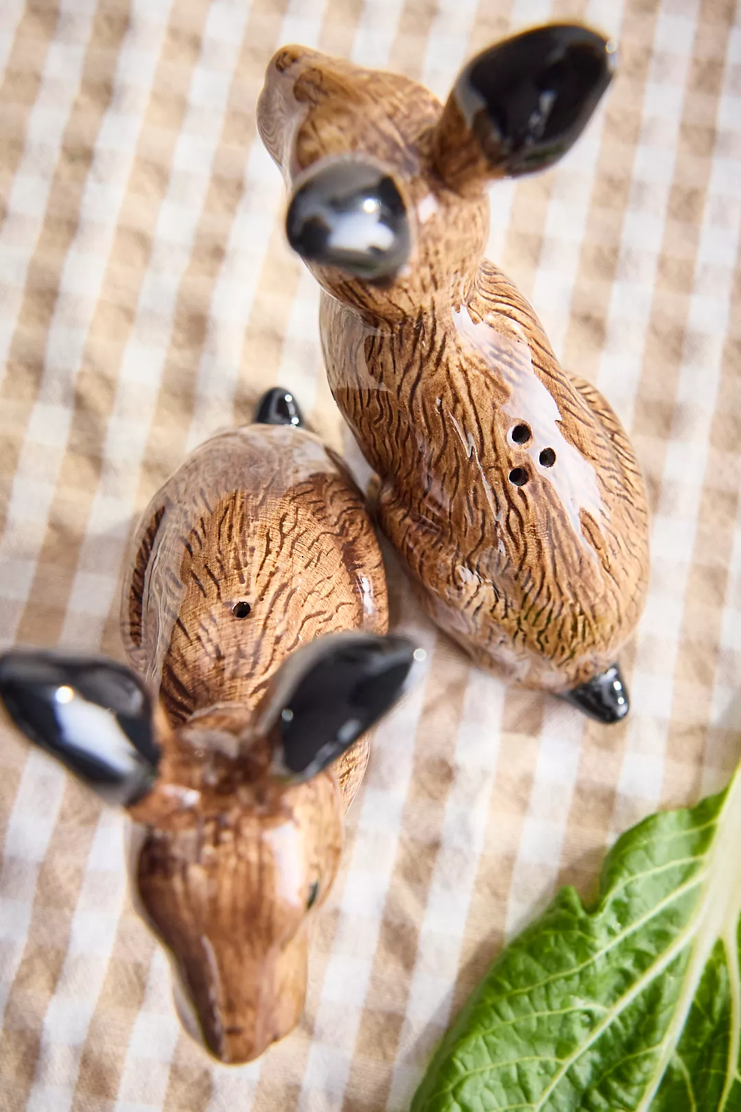Hare Salt & Pepper Shakers
