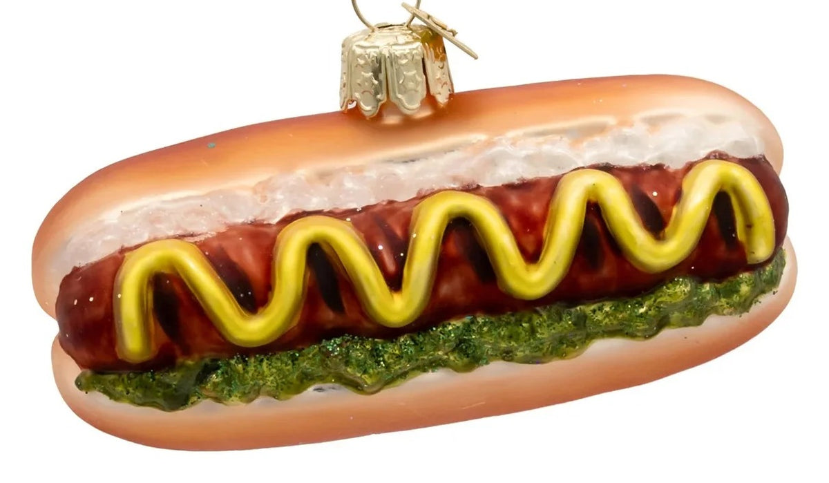 Hot Dog Ornament