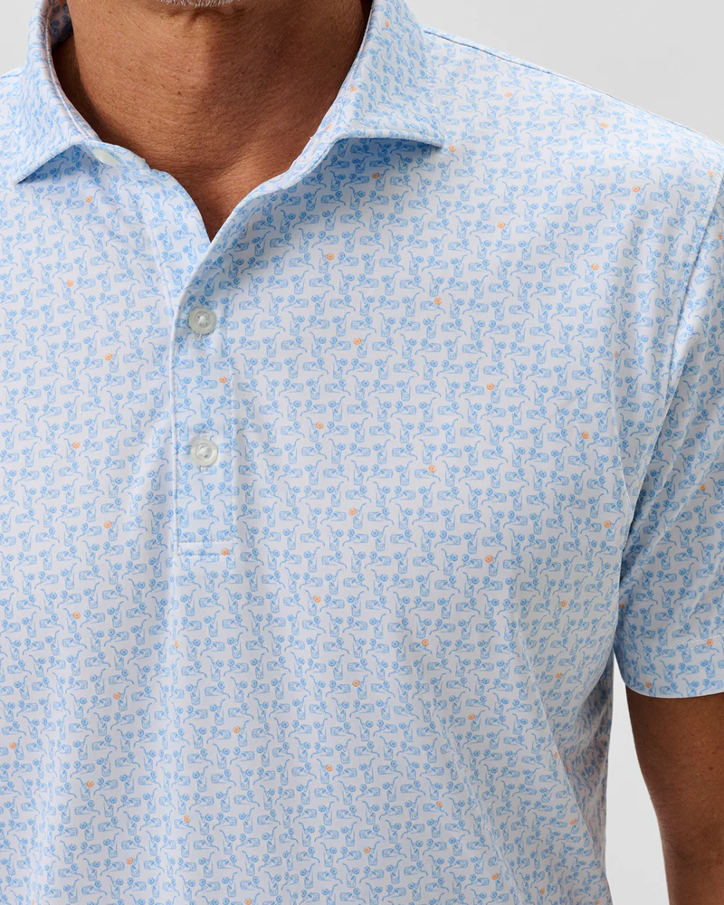 Minty Performance Jersey Polo