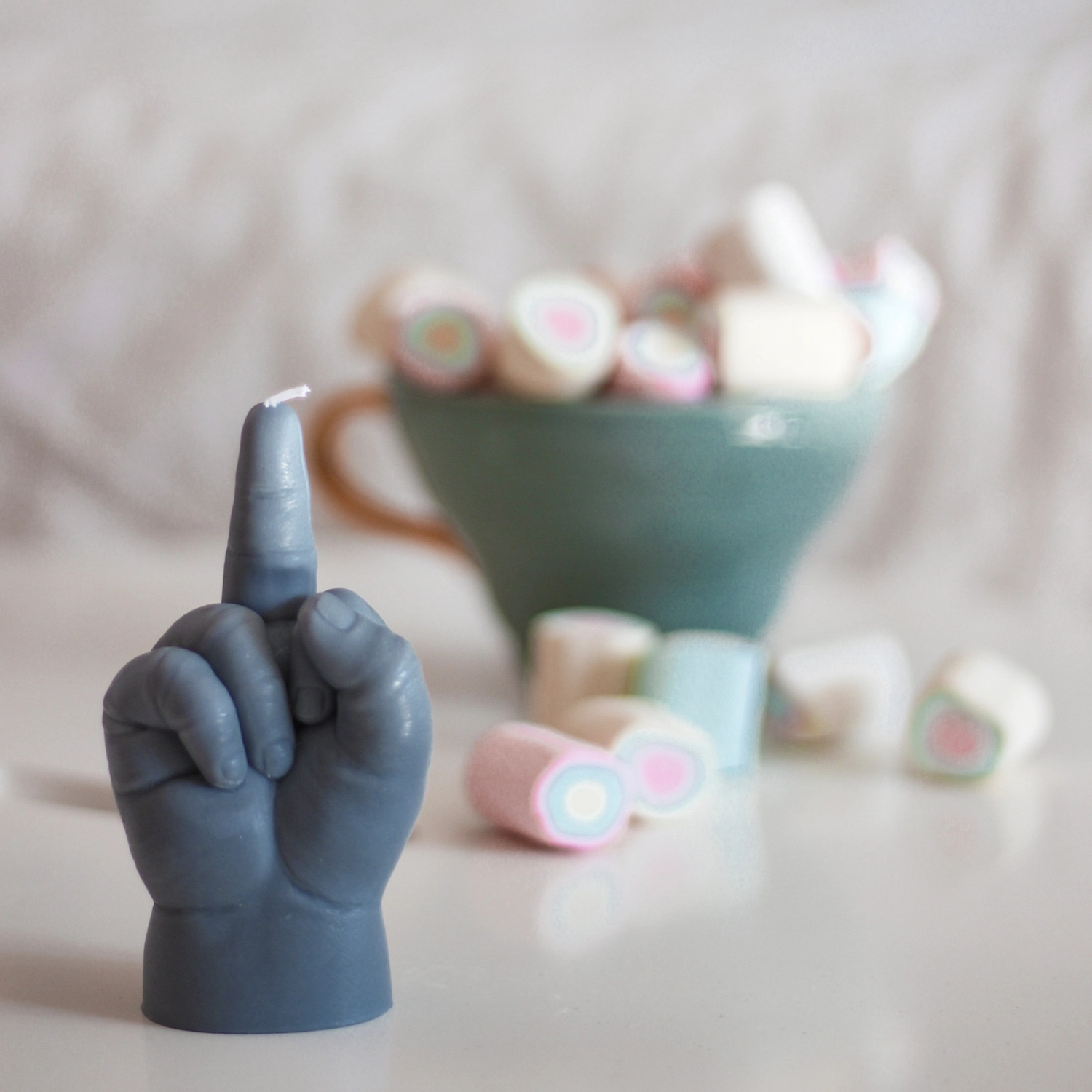 F*Ck You Candle - Baby Hand Gesture Candle