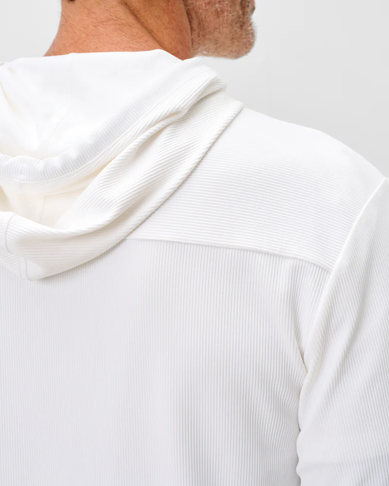 Hoppin Ribbed Knit Performance Hoodie