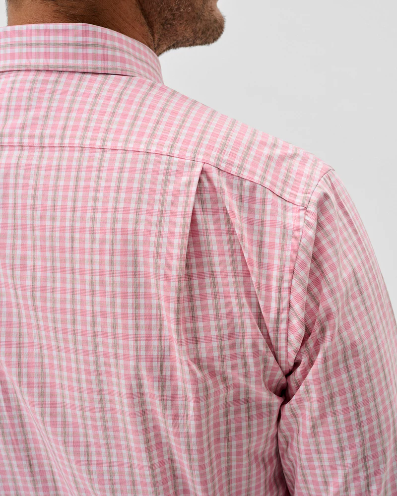 Morse Plaid Everyday Performance Button Down Shirt