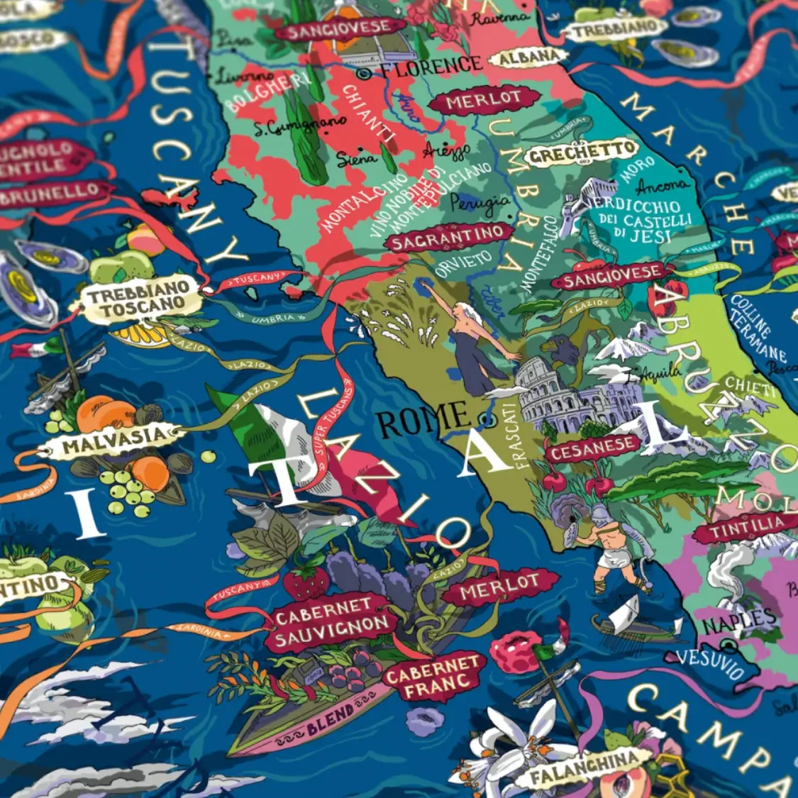 Italy Wine Puzzle