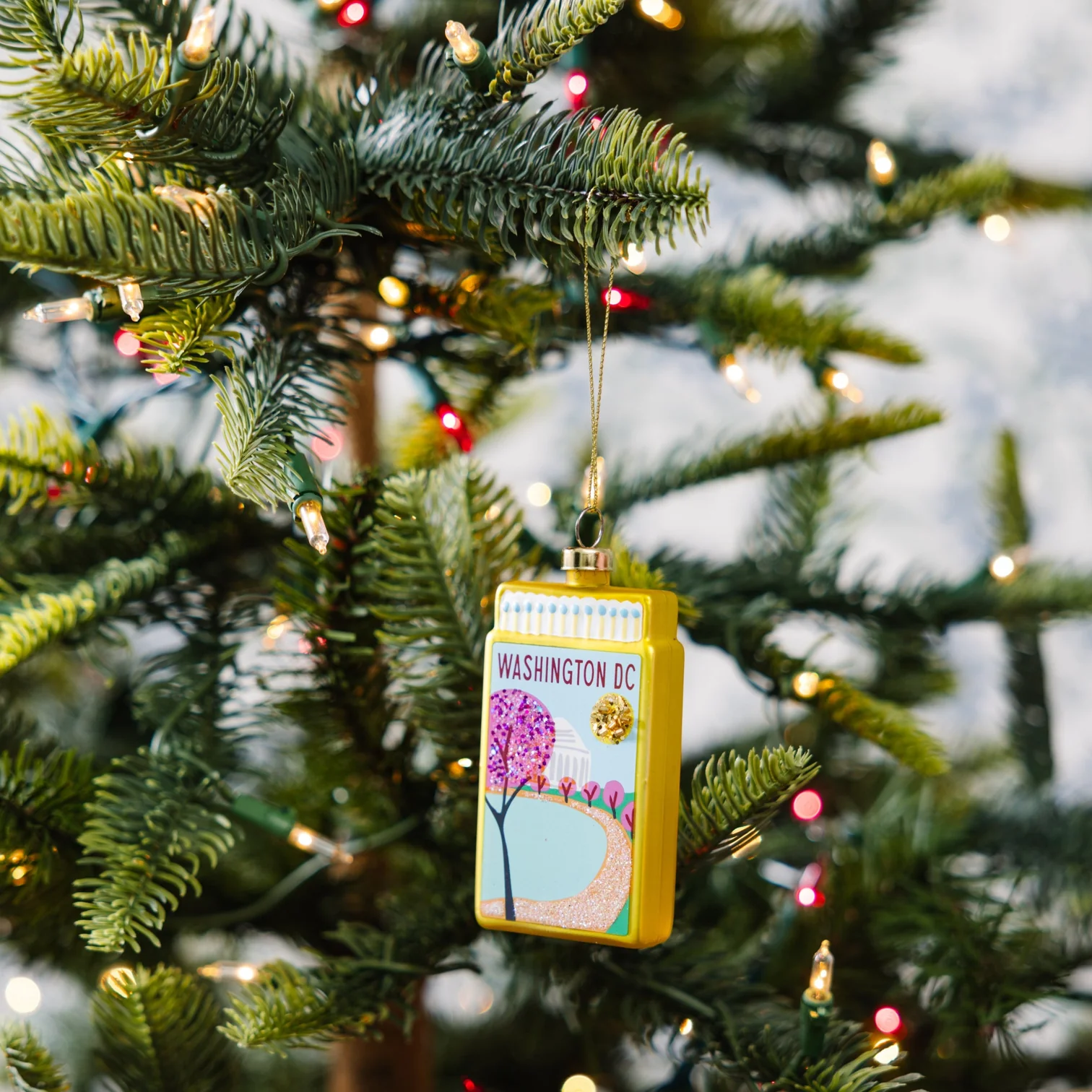 Matchbook Ornament - Washington DC