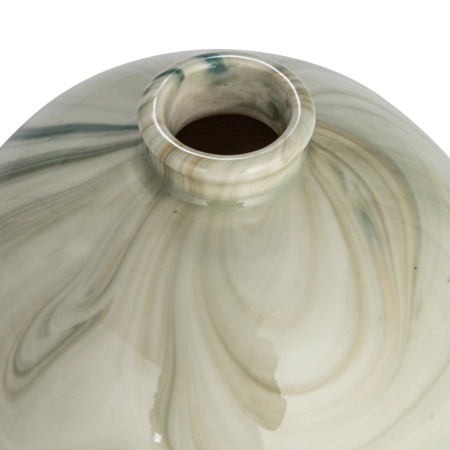 Marbled Stoneware Vases