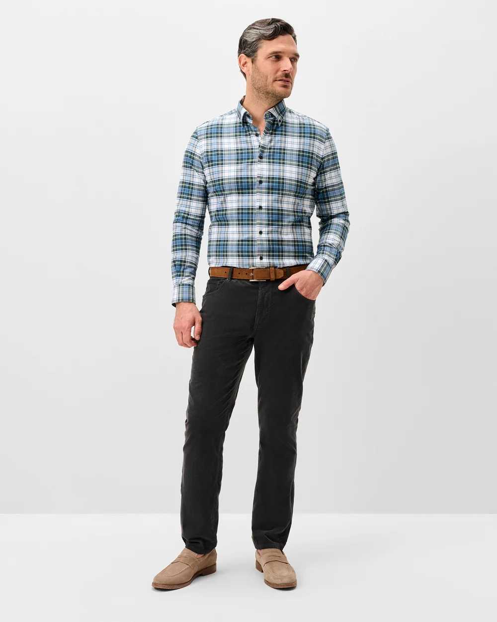 Hampton Garment-Dyed Corduroy Pant