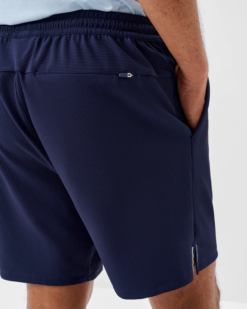 Hoppin Ribbed Knit Performance Shorts