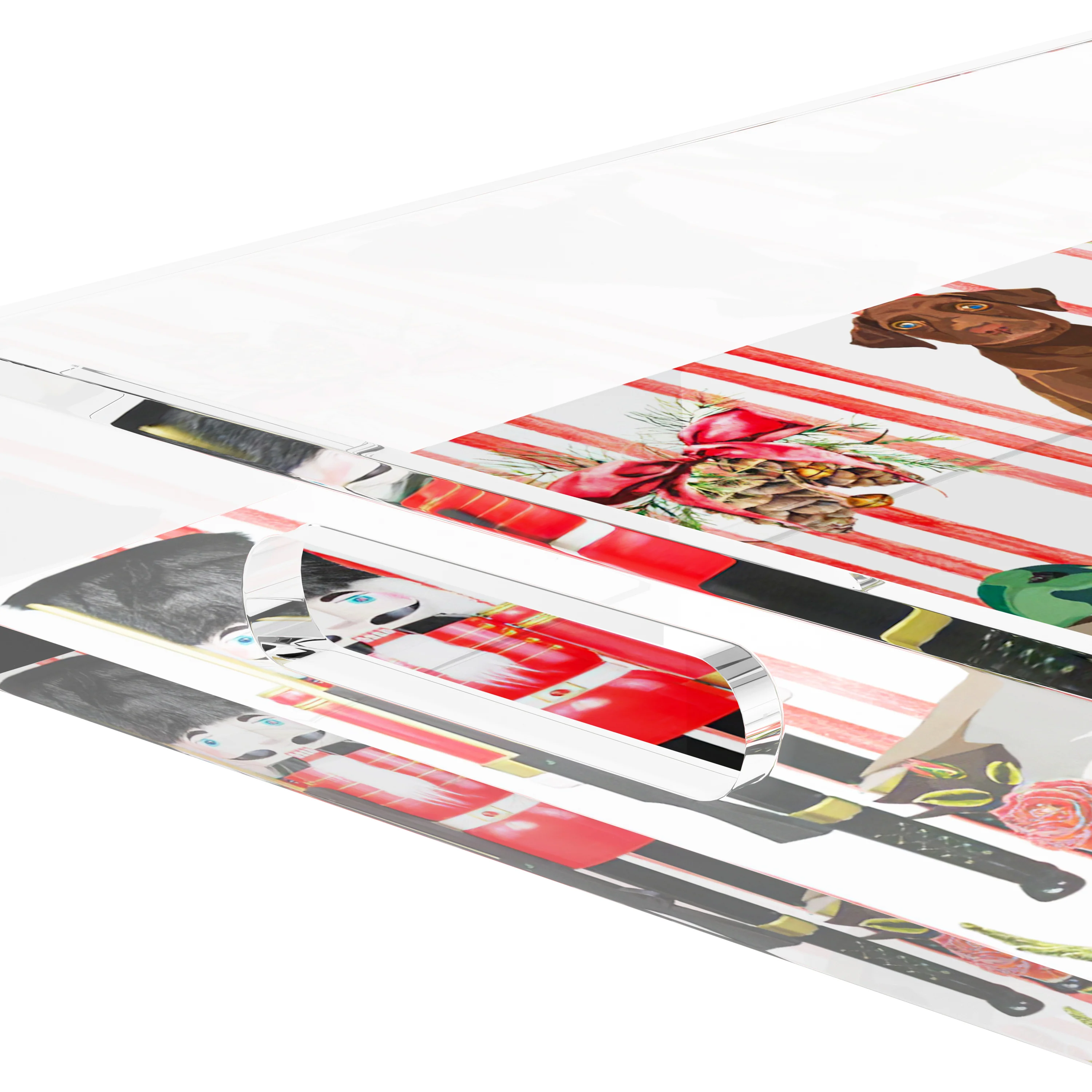 Ultimate Christmas Stripe Tray