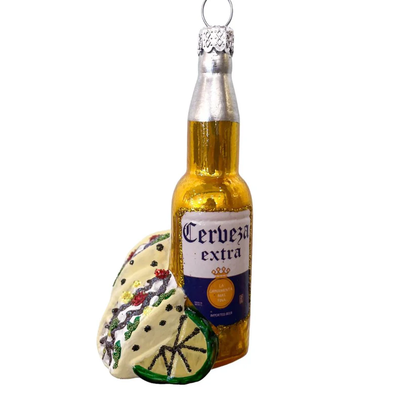 Beer and Tacos Ornament
