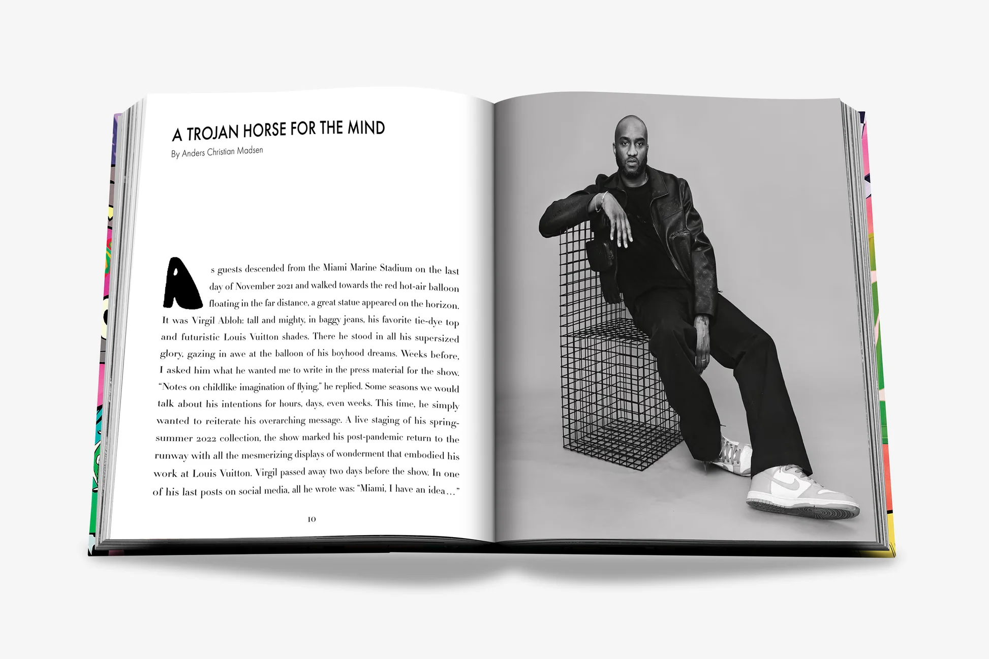 Louis Vuitton: Virgil Abloh (Cartoon Cover)