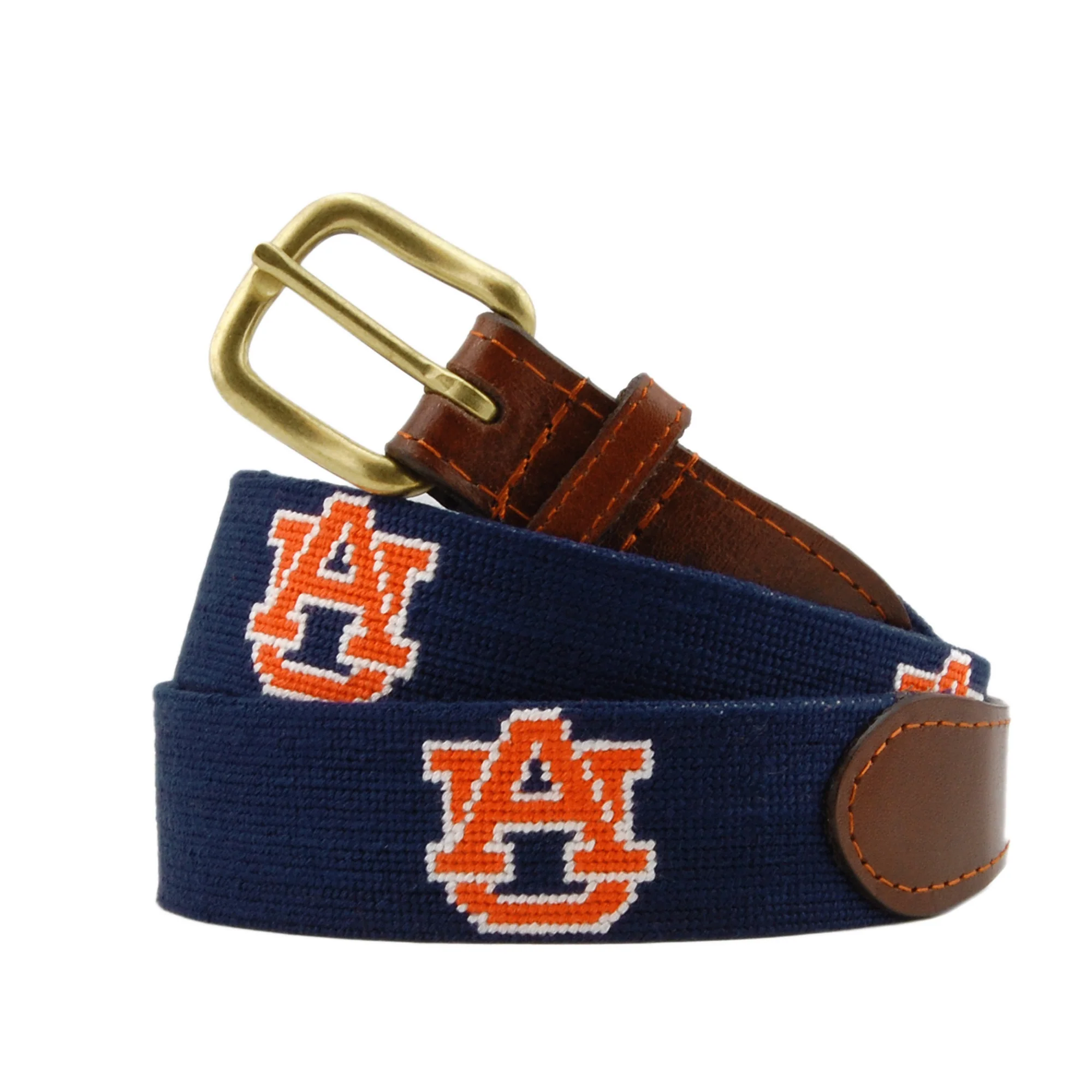 Auburn Needlepoint Belt