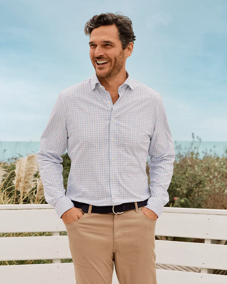 Briney Tattersall Everyday Performance Button Down Shirt
