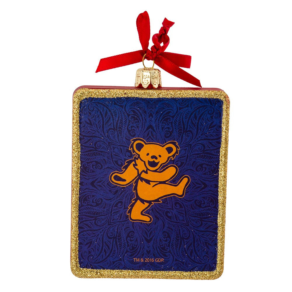 Grateful Dead Album Cover Glass Ornament