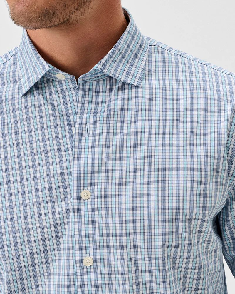 Morse Plaid Everyday Performance Button Down Shirt