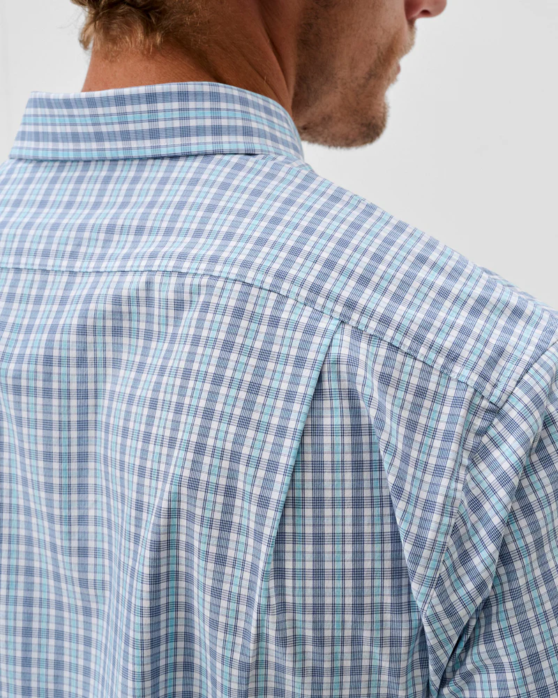 Morse Plaid Everyday Performance Button Down Shirt