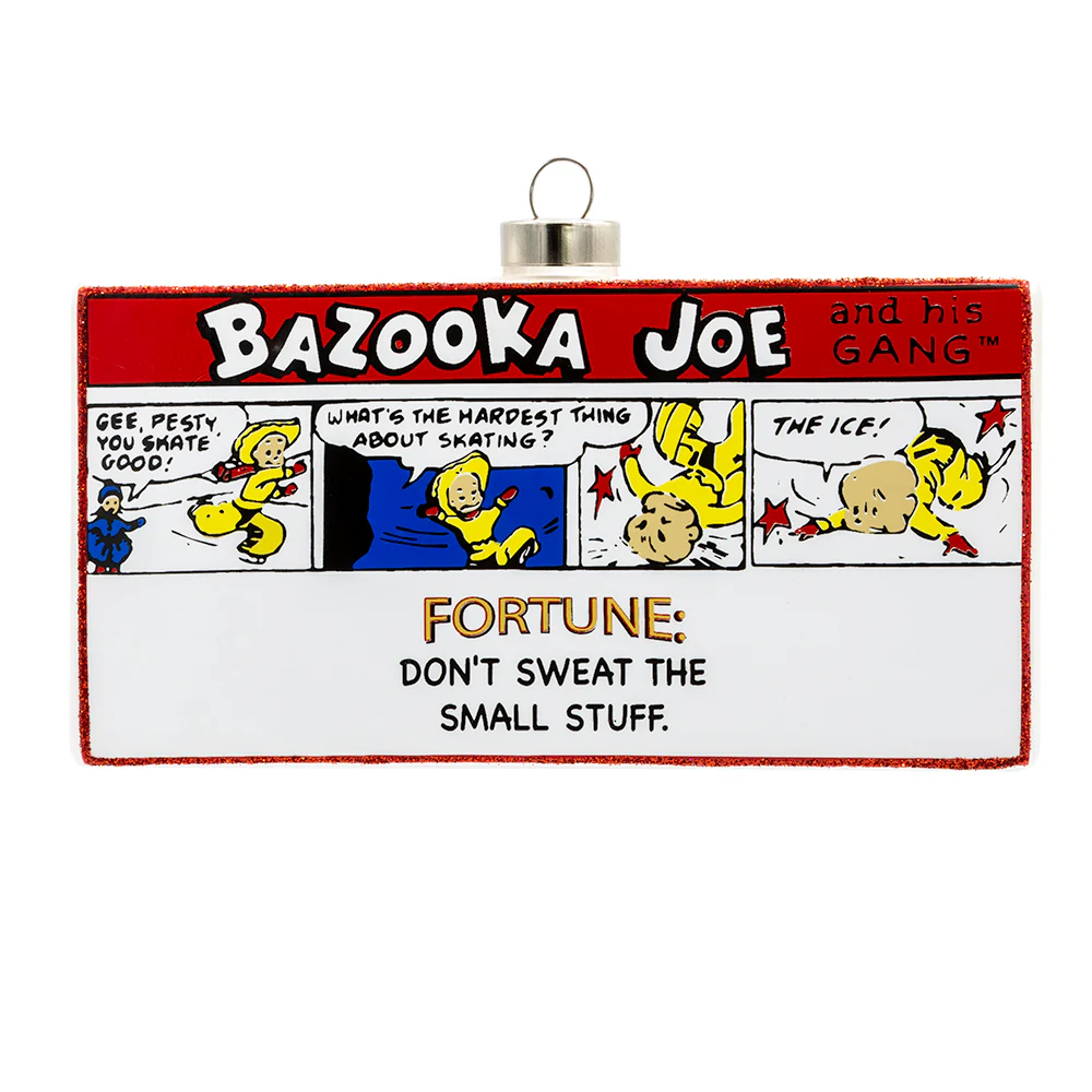 Bazooka Bubble Gum Ornament