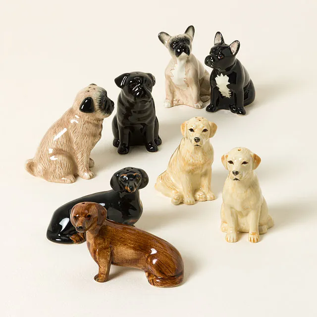 French Bulldog Salt & Pepper Shakers