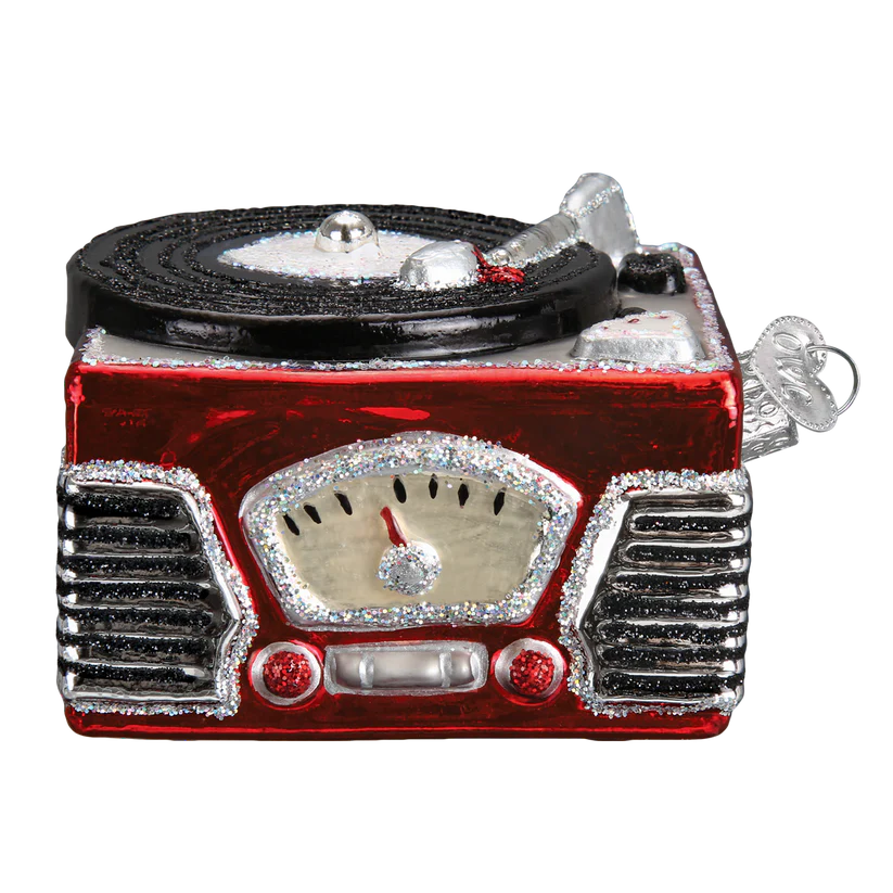 Record Player Ornament