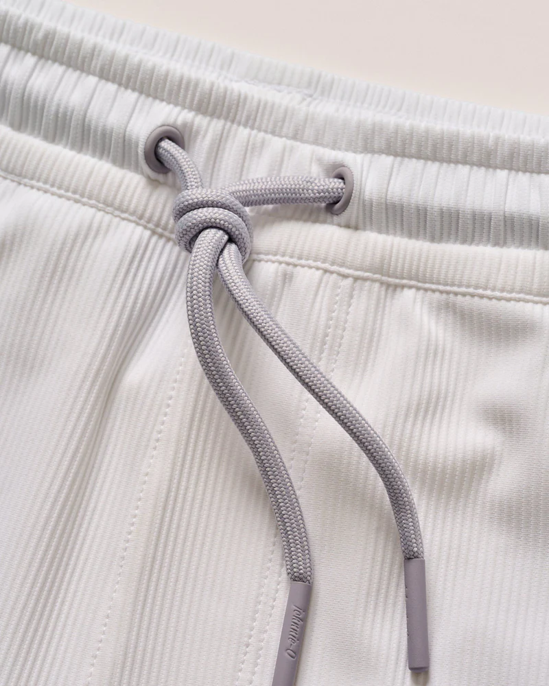 Hoppin Ribbed Knit Performance Shorts