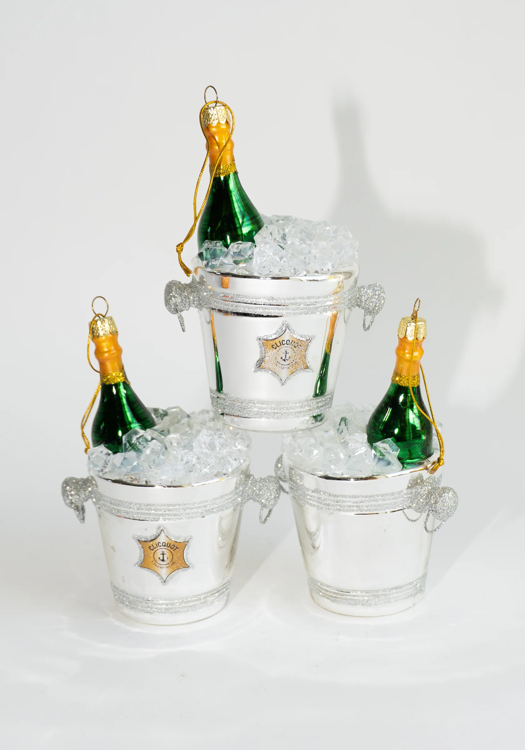 Champagne on Ice Ornament