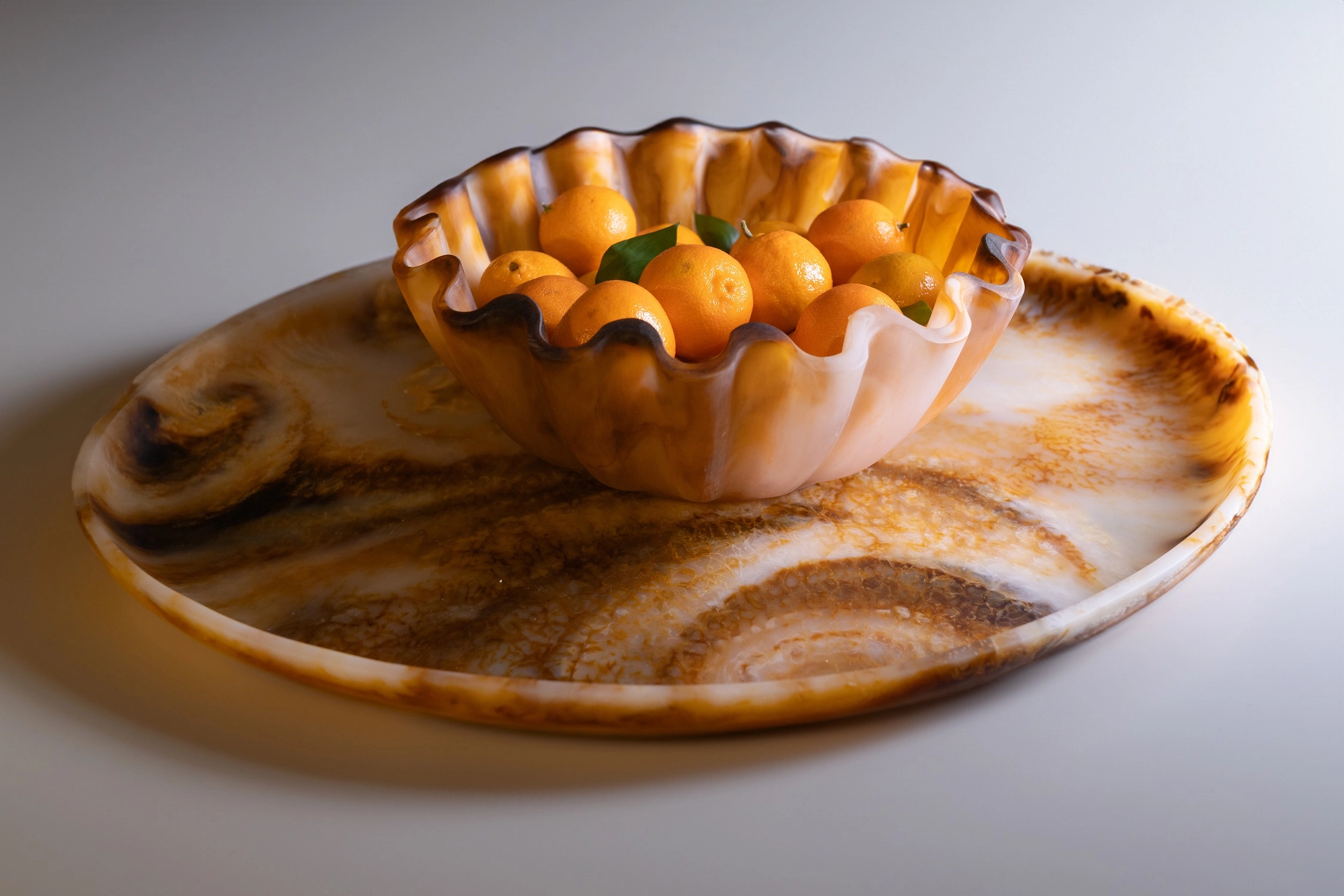 Tortoiseshell Salad Bowl