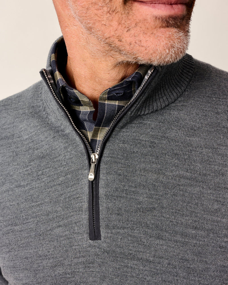 Raynor Merino 1/4 Zip Sweater