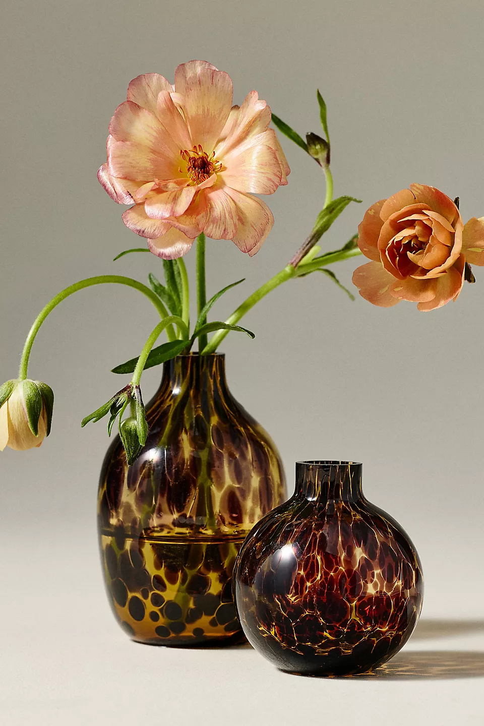 Tall Tortoise Bud Vase