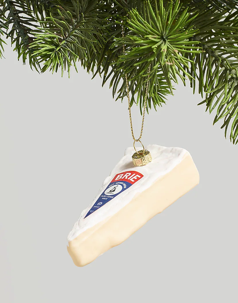 Wedge of Brie Ornament