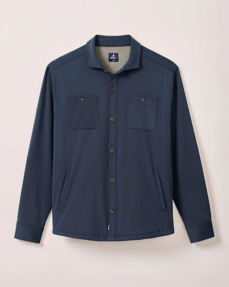 Russo Stretch Knit Shacket with PrimaLoft