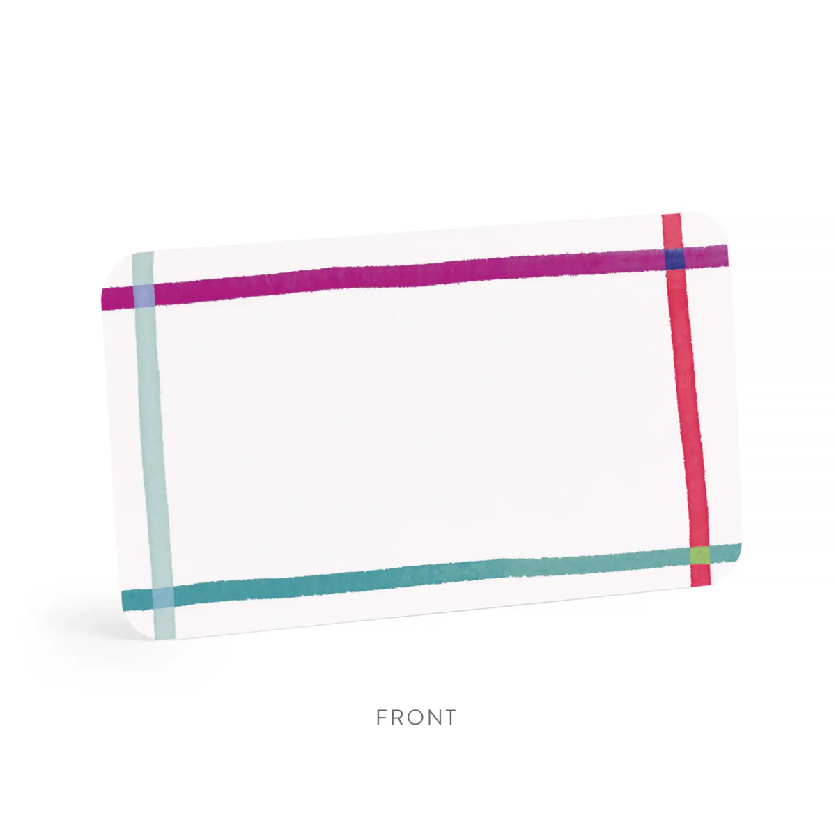 Happy Plaid Little Notes