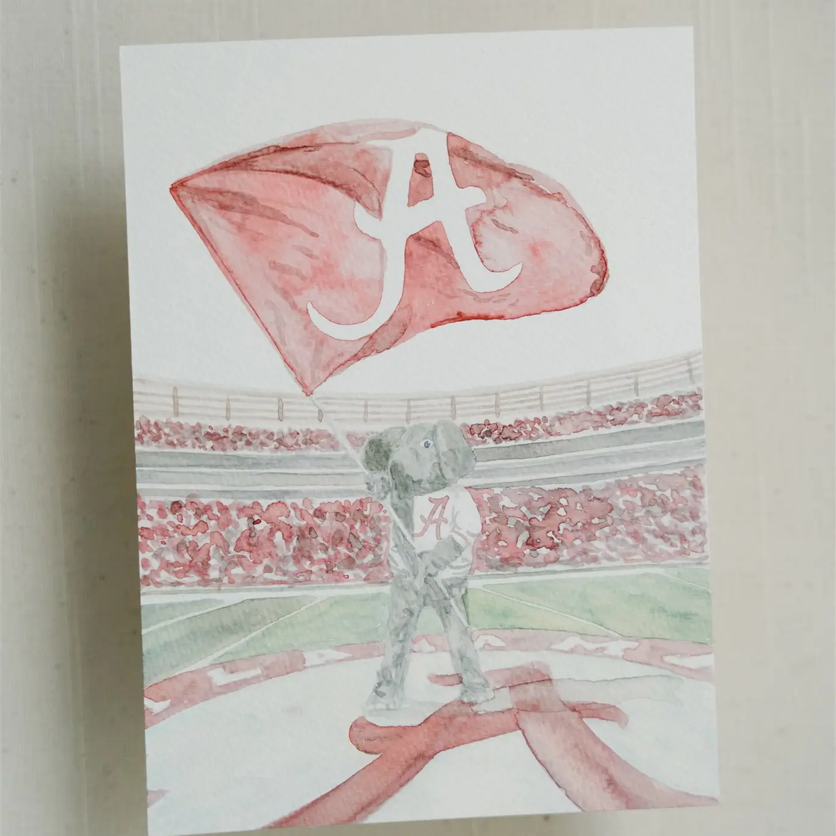Alabama Big Al Print - 8x10