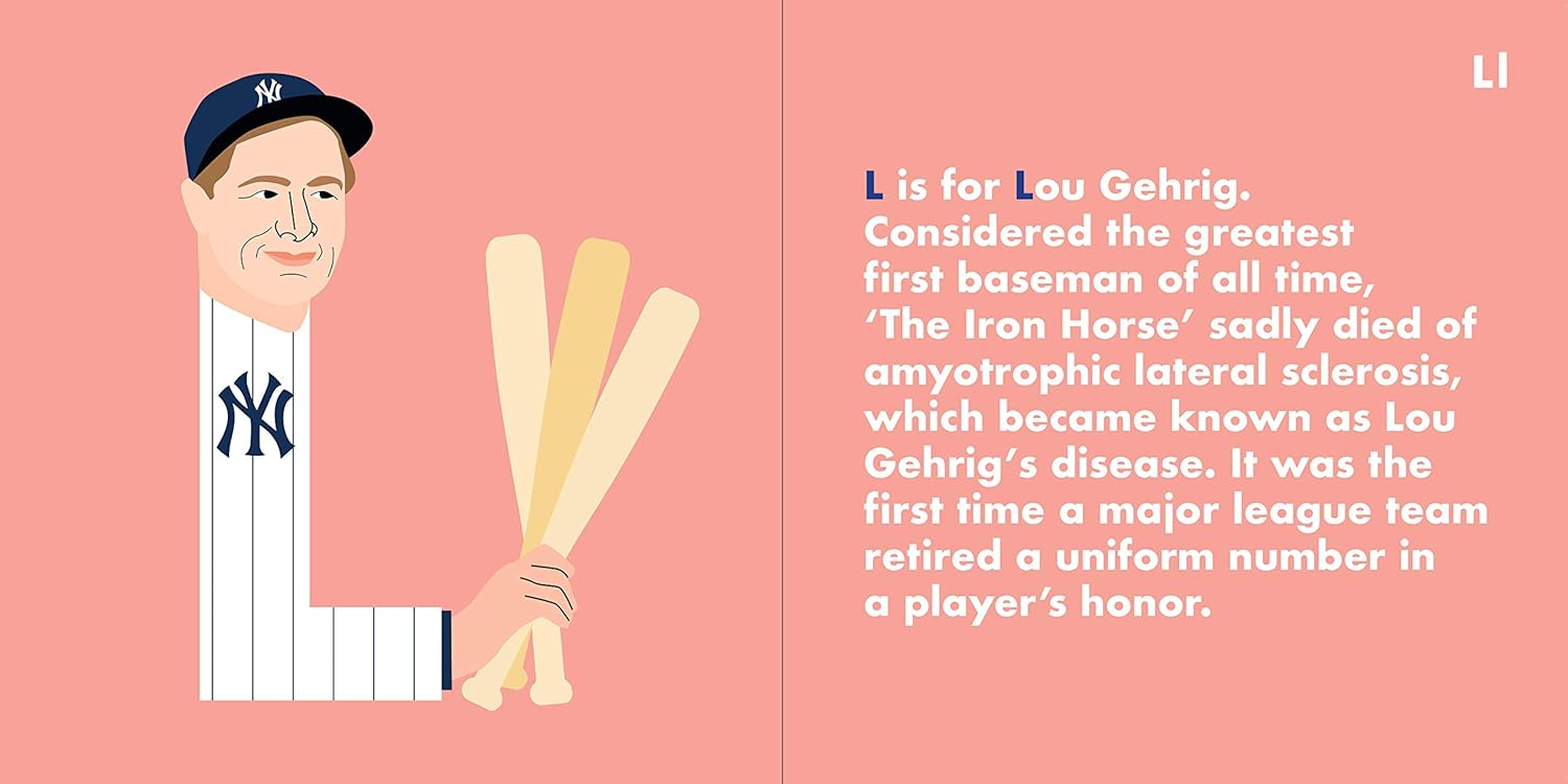 Baseball Legends Alphabet Book