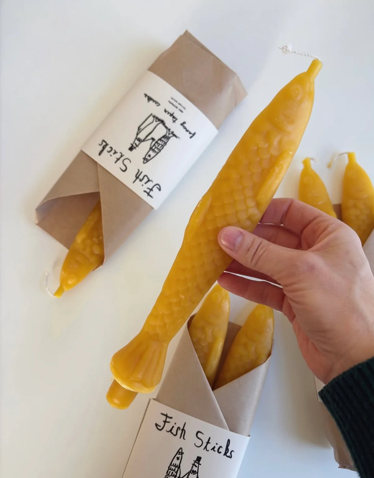 Fish Sticks Candles
