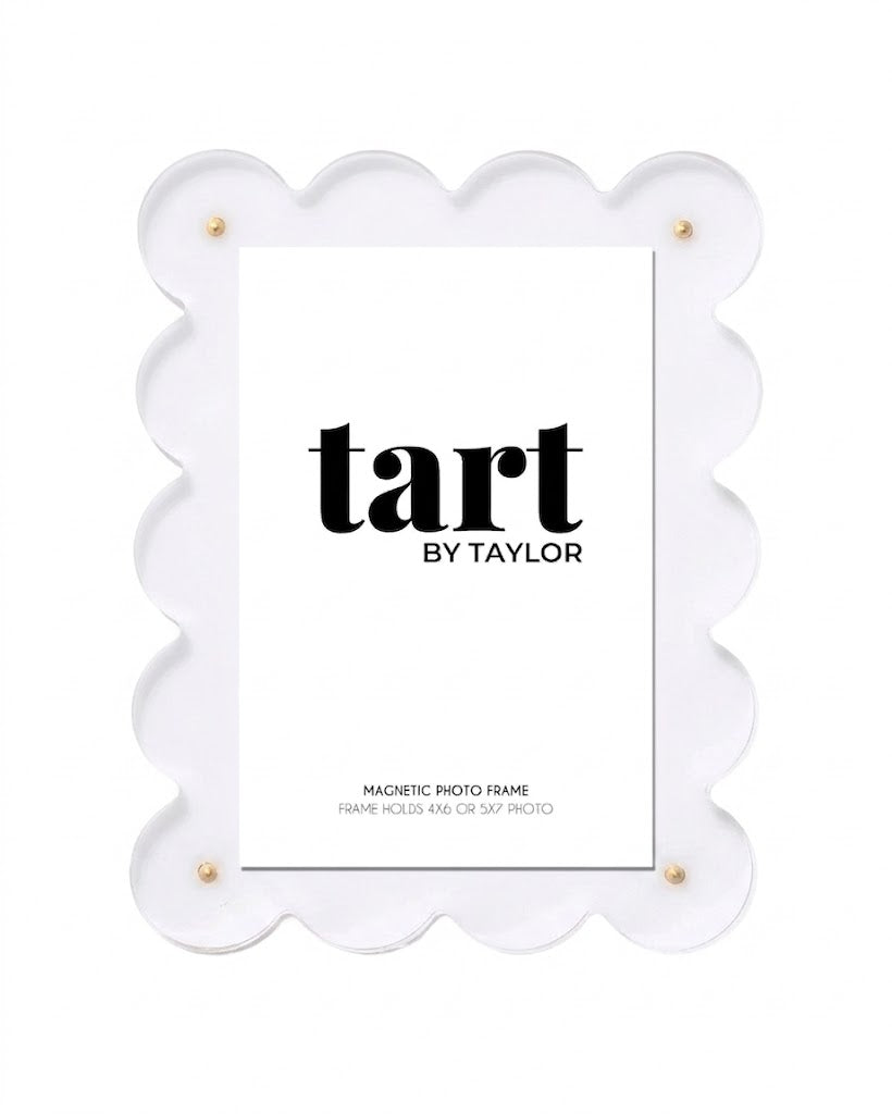 White Acrylic Picture Frame