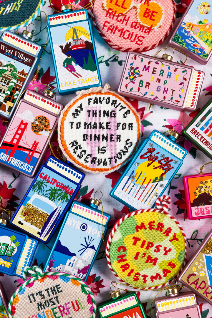 Needlepoint Ornament - Reservations