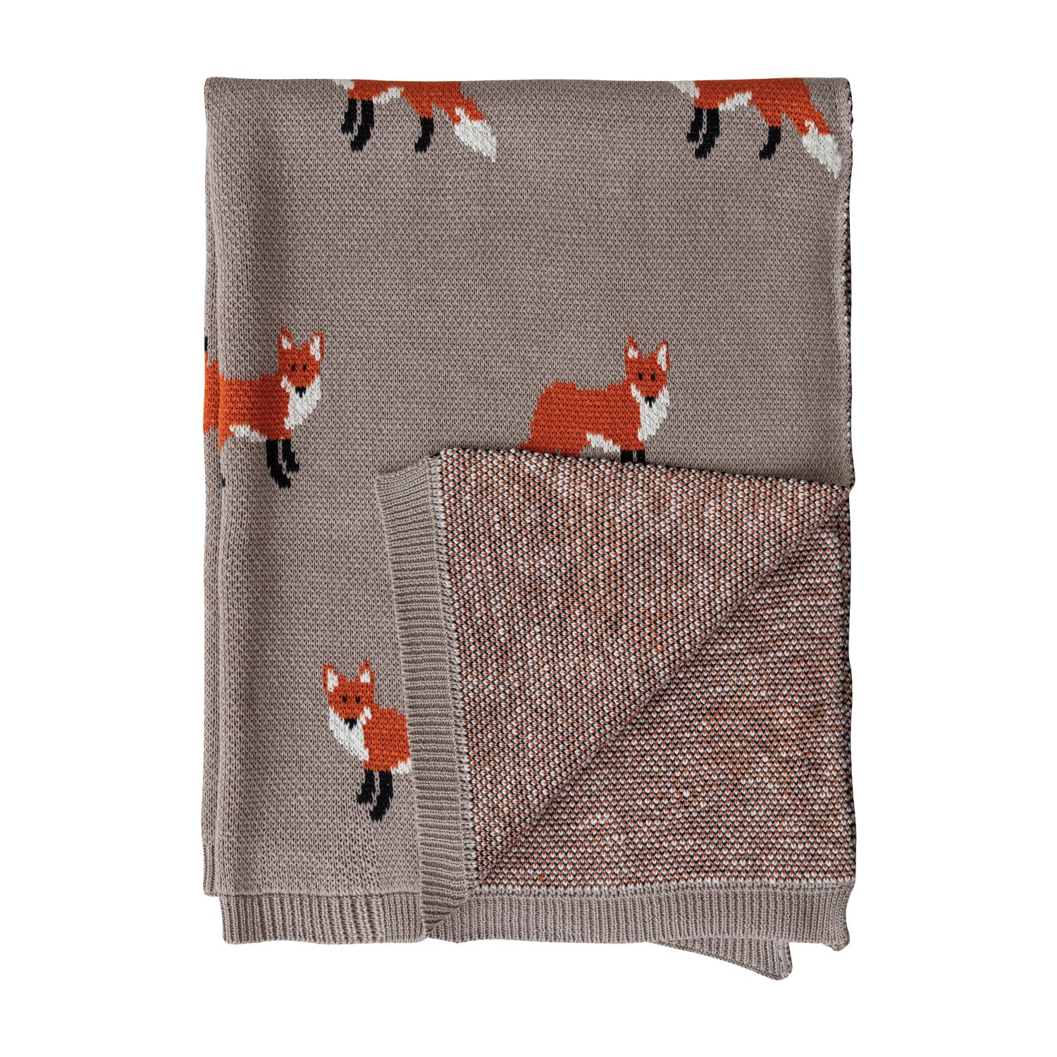 Fox Baby Blanket