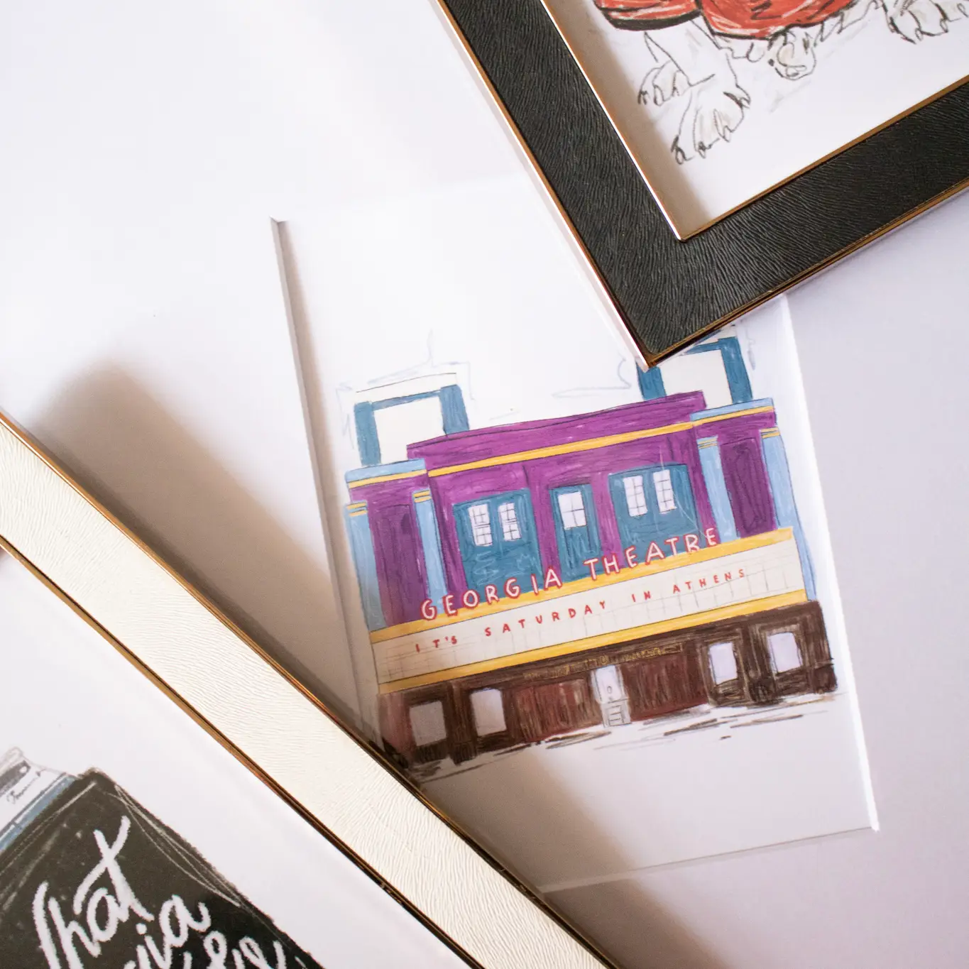 Georgia Theater Art Print