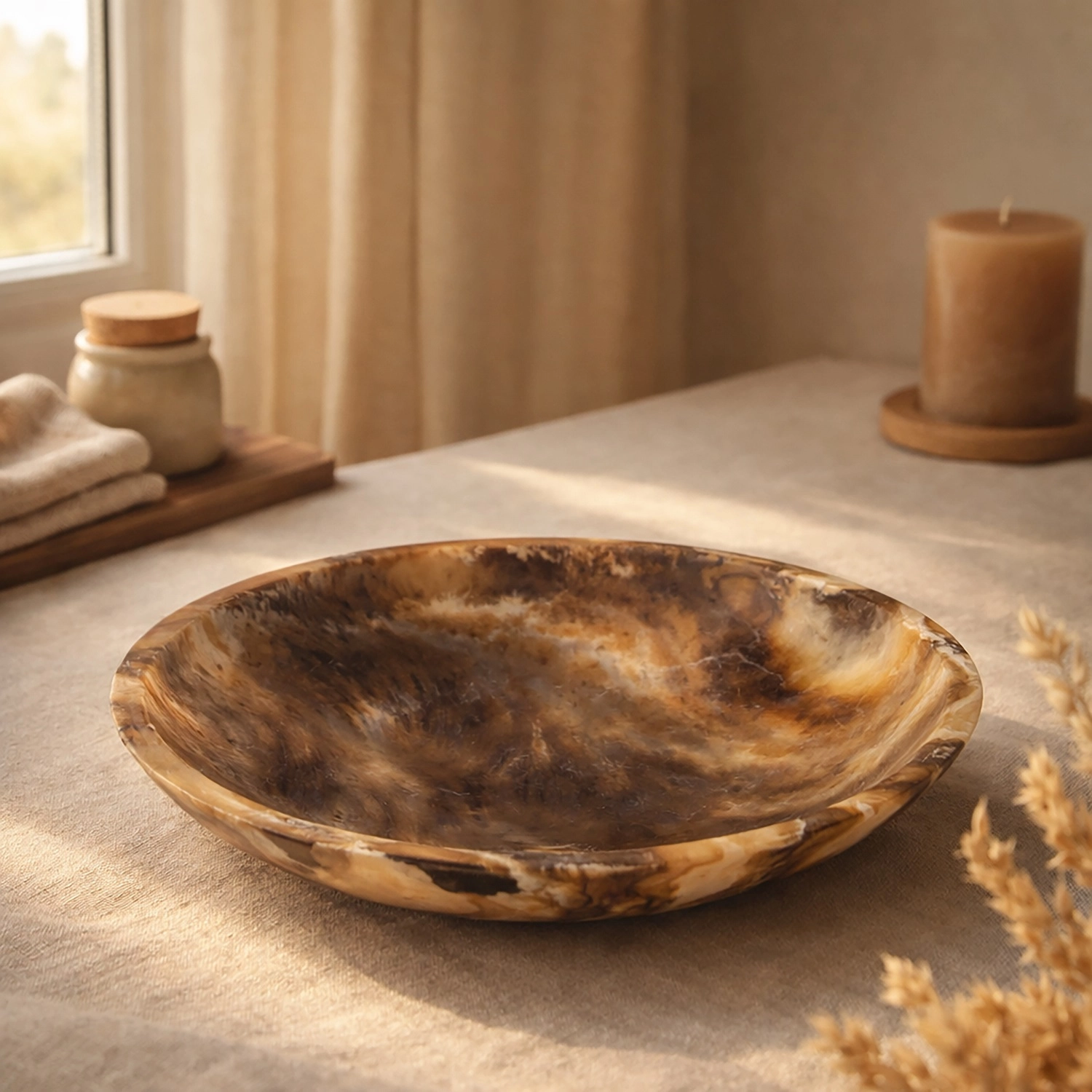Tortoiseshell Salad Bowl