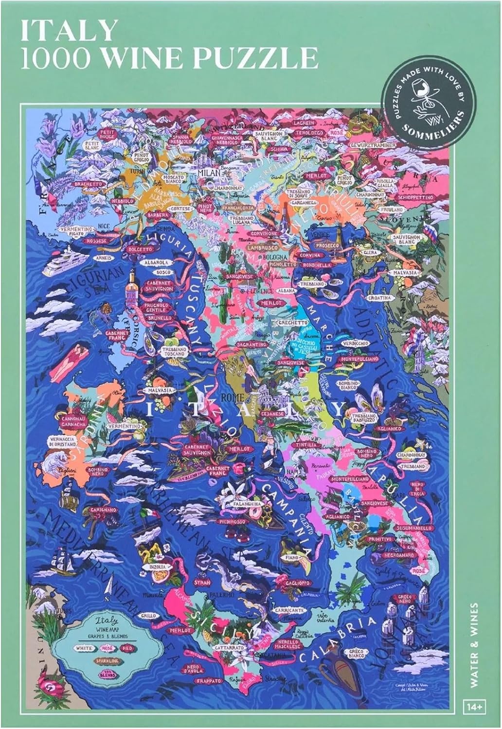 Italy Wines Puzzle