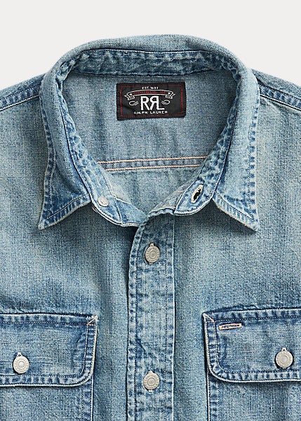 RRL Indigo Denim Workshirt