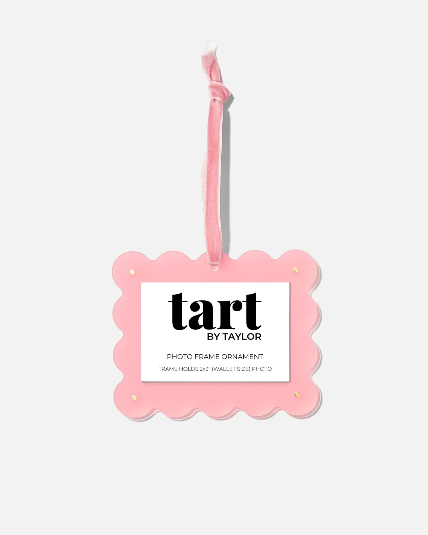 Frame Ornament - Light Pink