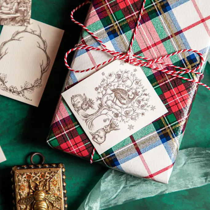 Partridge In A Pear Tree Gift Tags