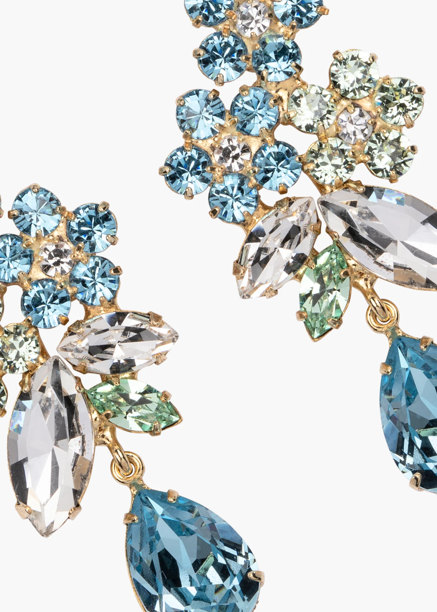 Bouquet Earrings - Bluebell