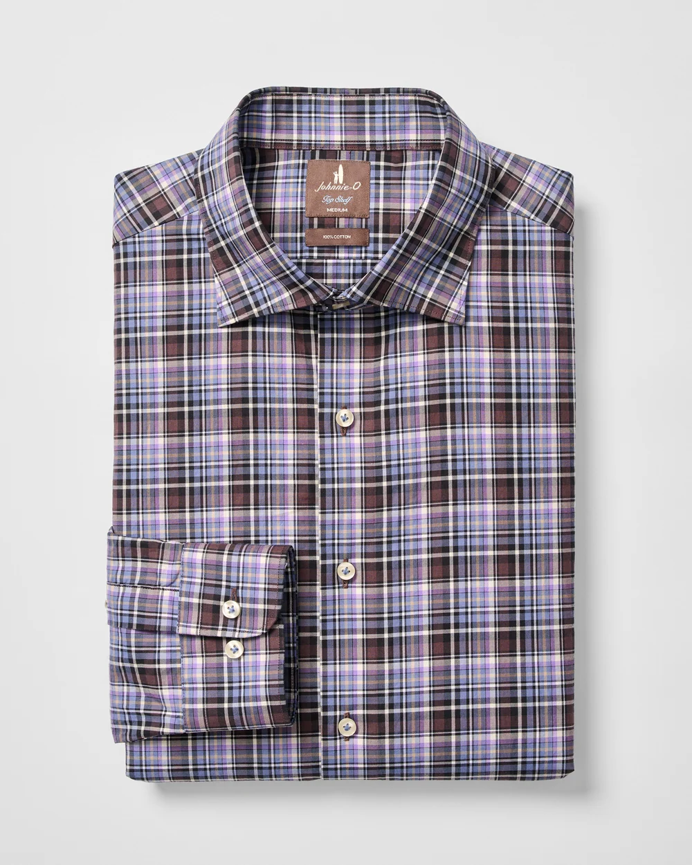 MERCED MULTI CHECK Top Shelf Cotton Button Down Shirt