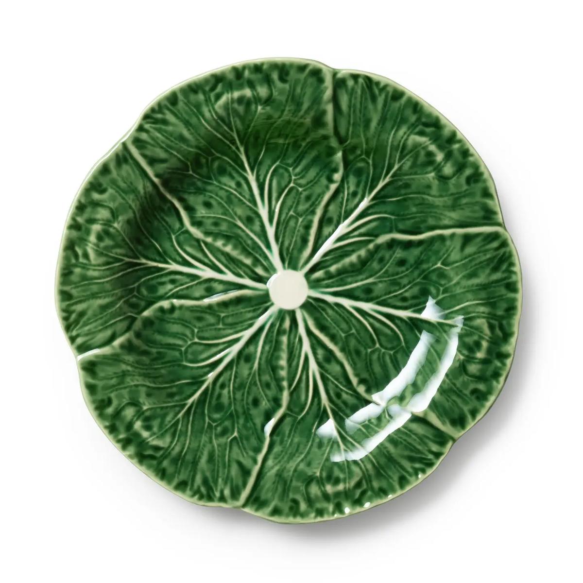 Le Jardin Cabbage Salad Plate - Green
