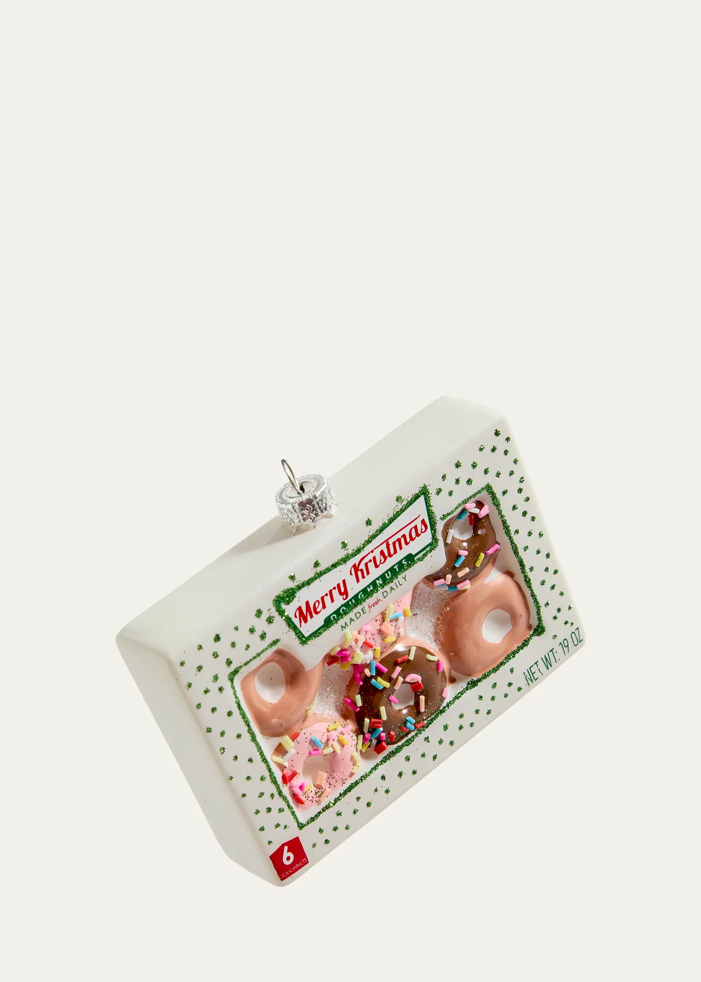 Merry Kristmas Doughnuts Ornament