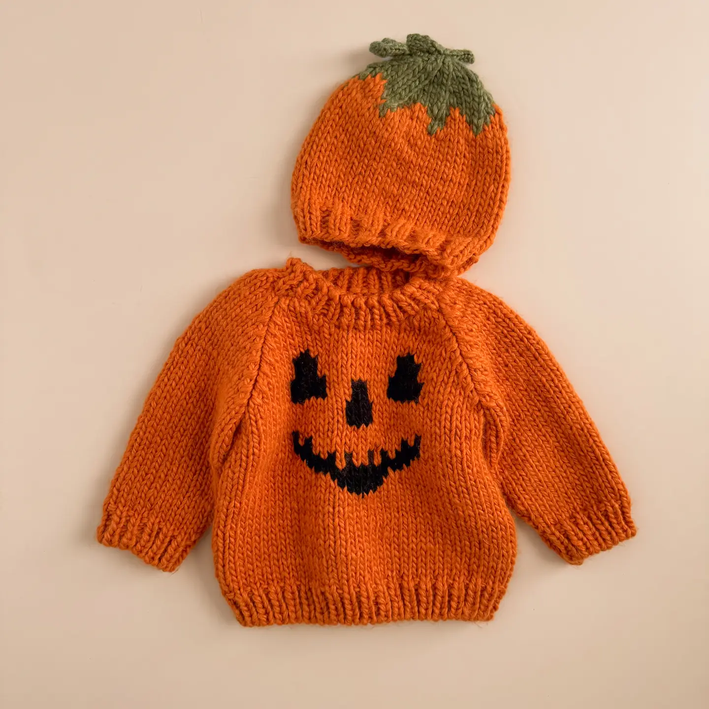 Baby Pumpkin Hat 6m-24m