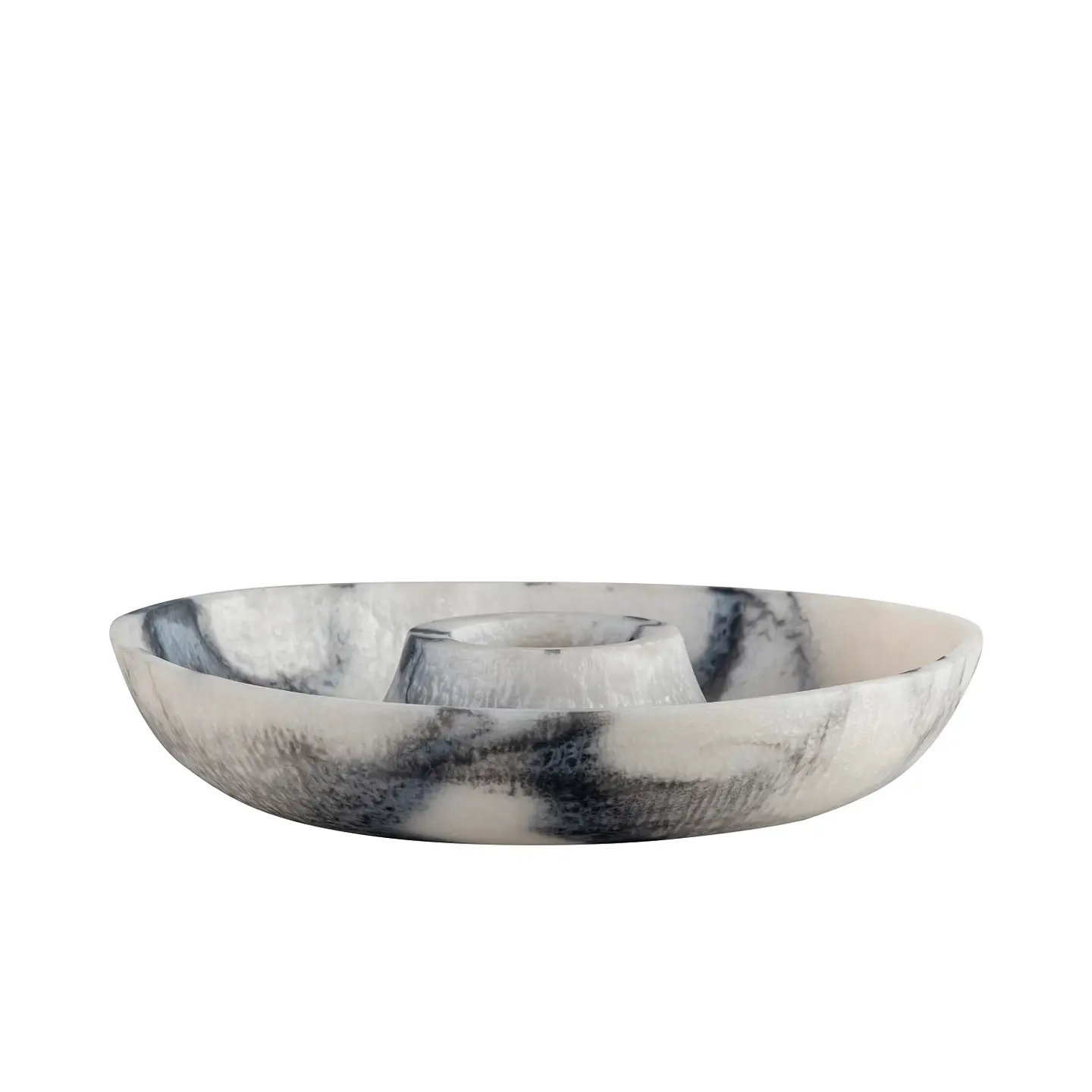 Grey Resin Chip and Dip