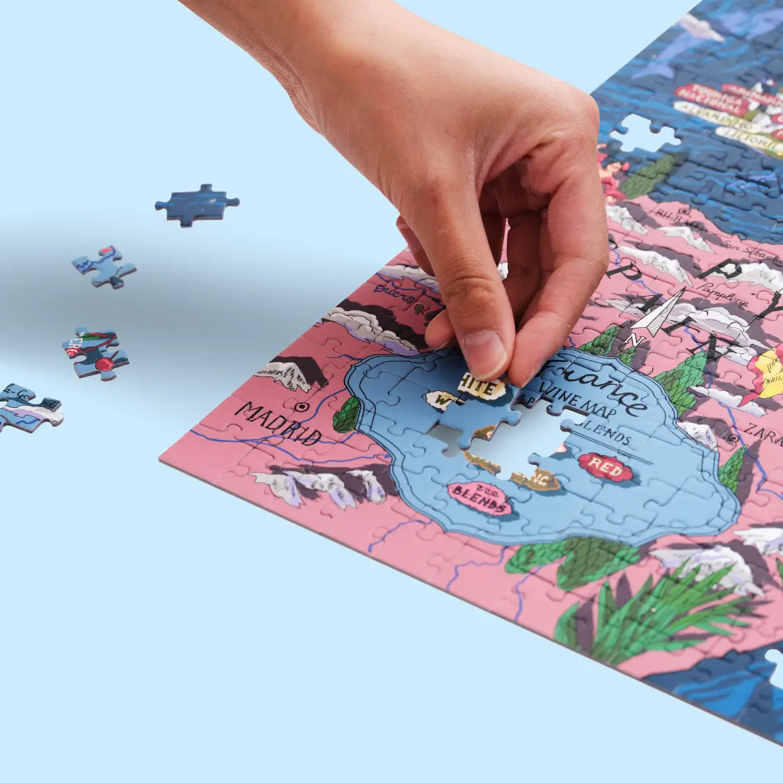France Wine Puzzle